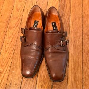 Fratelli Rossetti Brown Double Monk Shoes